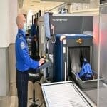 Ronald Reagan Washington National Airport TSA Firearm in Terminal